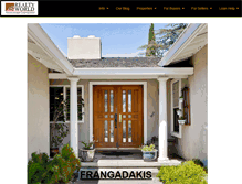 Tablet Screenshot of frangadakis.com